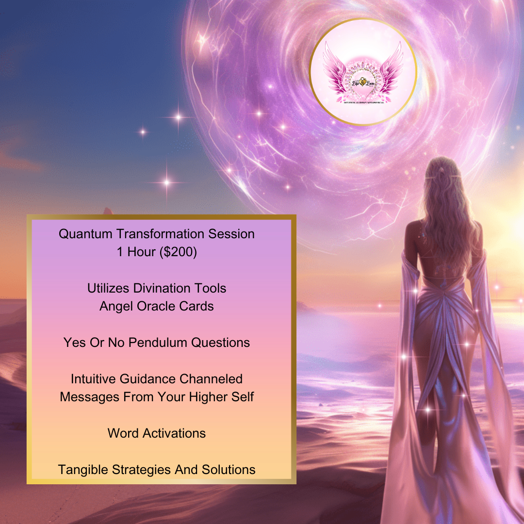 Quantum Transformation Session 1 Hour ($200)