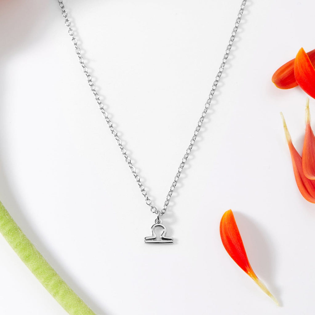 Celestial Libra Zodiac Necklace