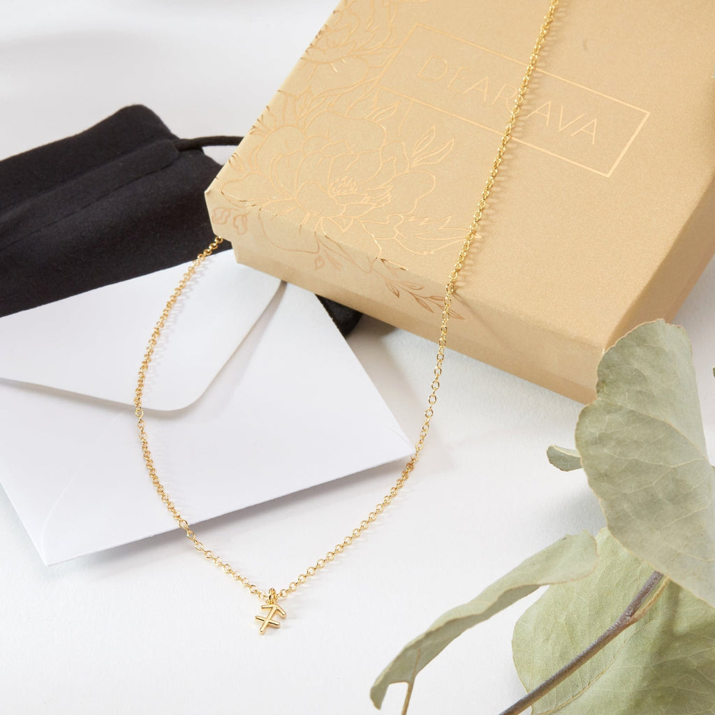 Celestial Sagittarius Zodiac Necklace