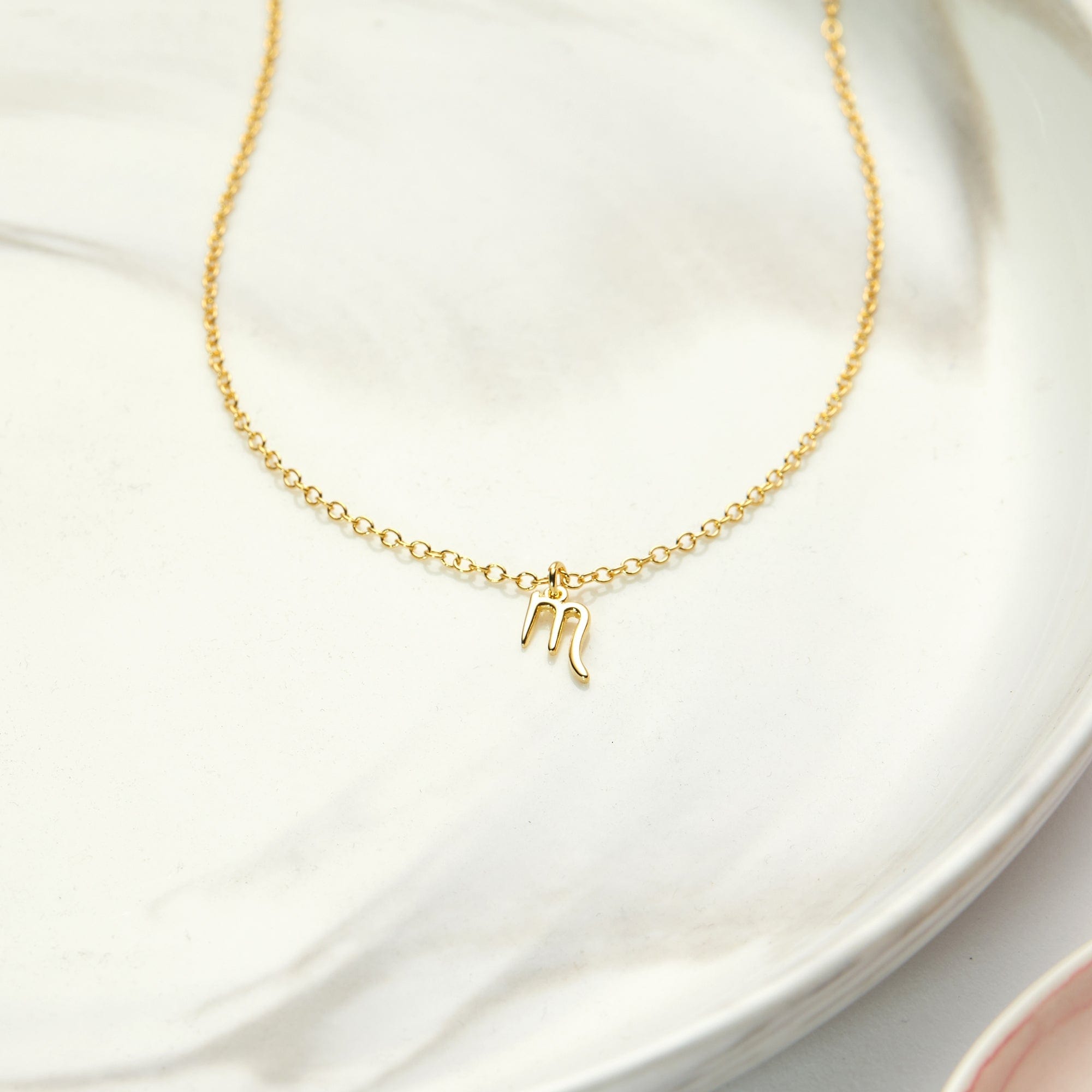 Celestial Scorpio Zodiac Necklace