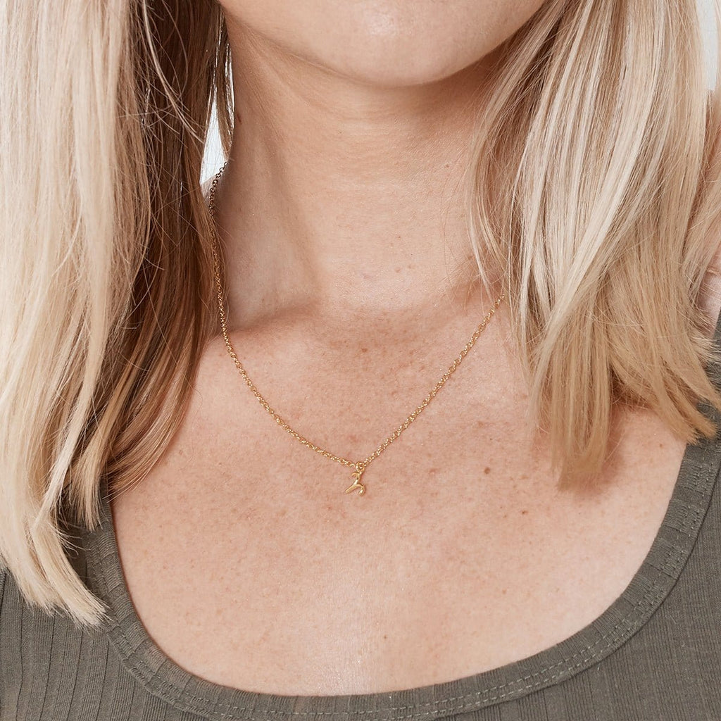 Starry Night Aries Zodiac Necklace