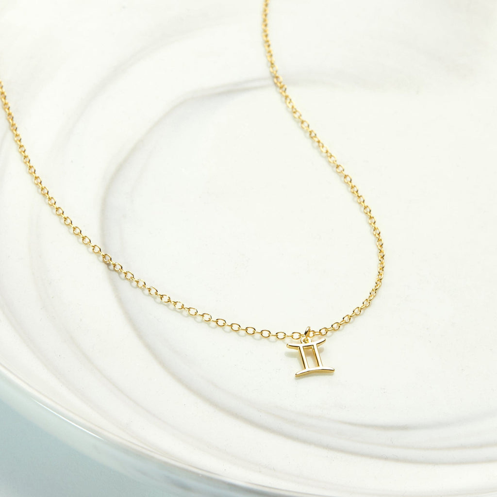 Starry Night Gemini Zodiac Necklace